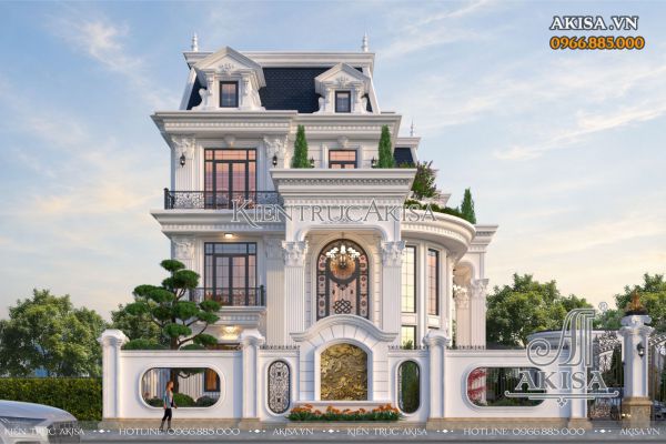 Biệt thự châu Âu 3 tầng (CĐT: ông Thanh - Phú Thọ) BT321182