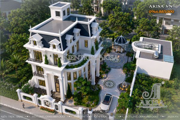 Biệt thự châu Âu 3 tầng (CĐT: ông Thanh - Phú Thọ) BT321182