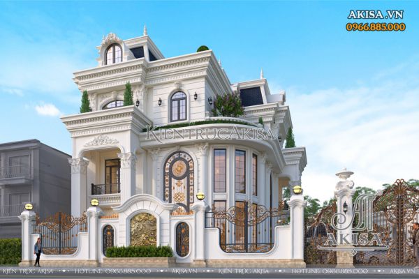 Biệt thự châu Âu 3 tầng (CĐT: ông Thanh - Phú Thọ) BT321182