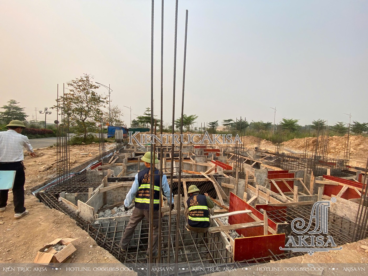 Thi công dự án khách sạn 5 tầng (CĐT: ông Tuấn - Ninh Bình) TC521185-KT