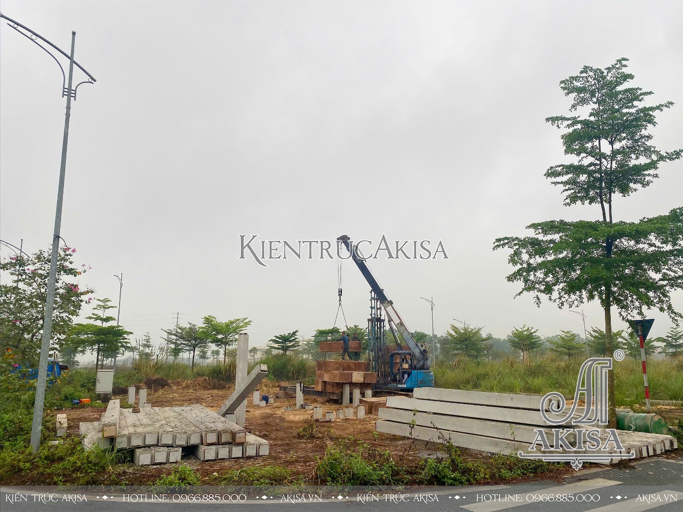 Thi công dự án khách sạn 5 tầng (CĐT: ông Tuấn - Ninh Bình) TC521185-KT