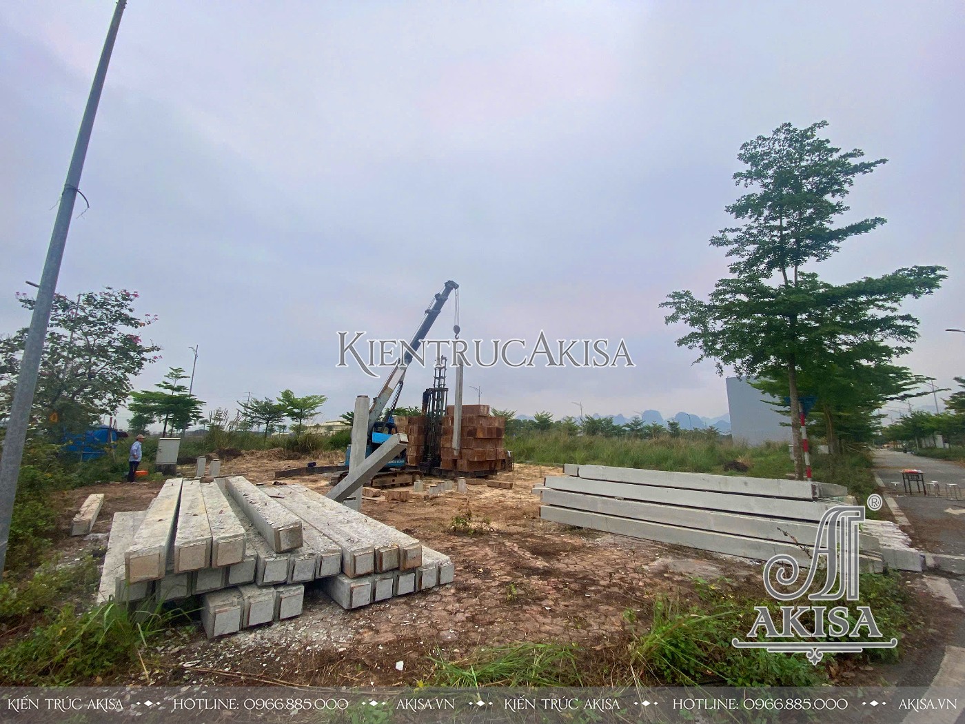 Thi công dự án khách sạn 5 tầng (CĐT: ông Tuấn - Ninh Bình) TC521185-KT