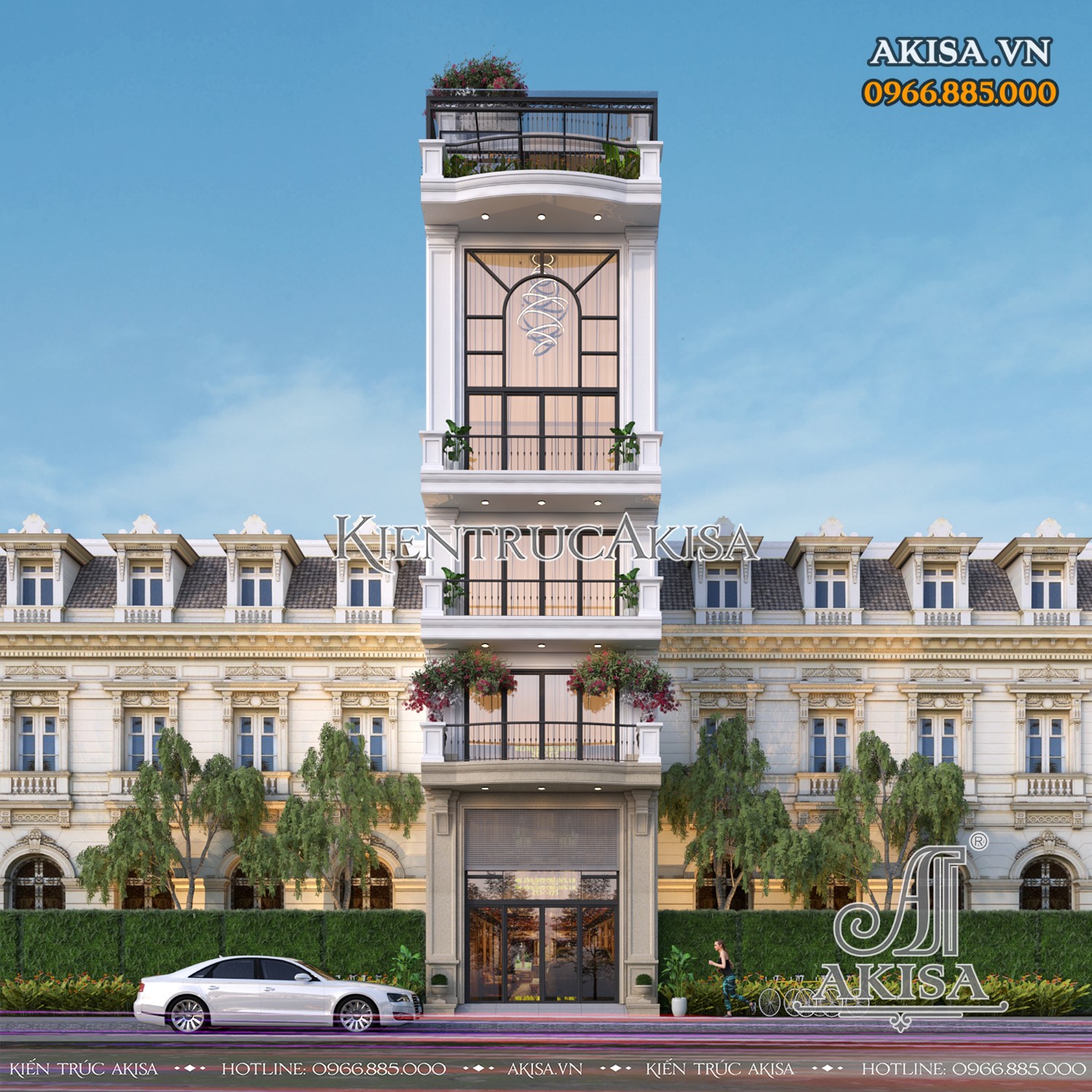 Nhà phố 6 tầng kết hợp văn phòng (CĐT: ông Giáp - Hà Nội) NVP621192