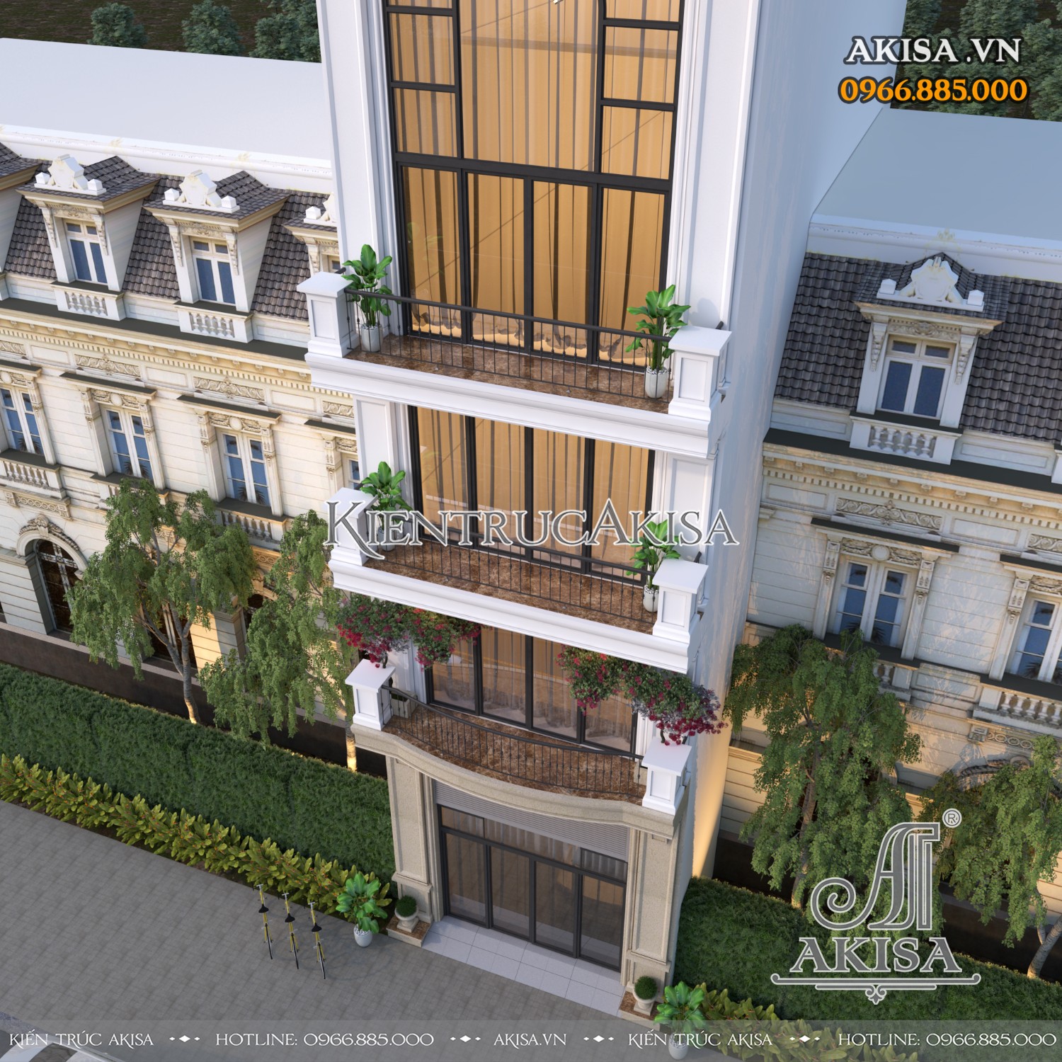 Nhà phố 6 tầng kết hợp văn phòng (CĐT: ông Giáp - Hà Nội) NVP621192