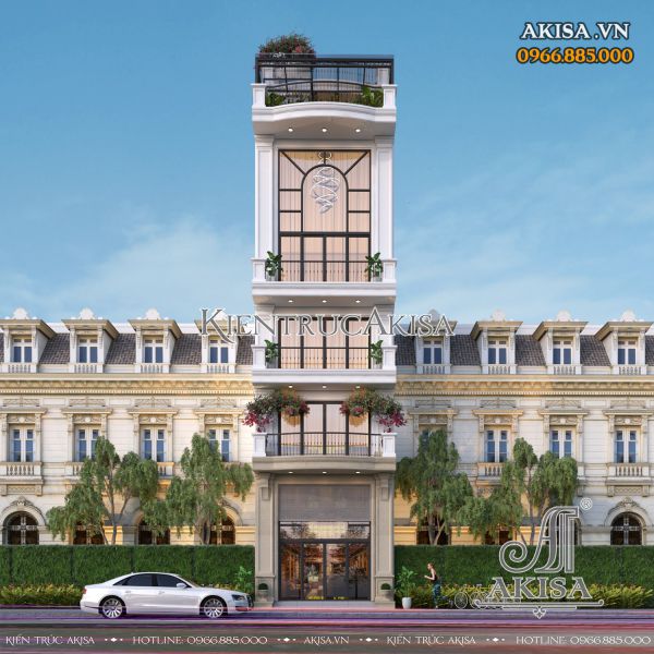 Nhà phố 6 tầng kết hợp văn phòng (CĐT: ông Giáp - Hà Nội) NVP621192