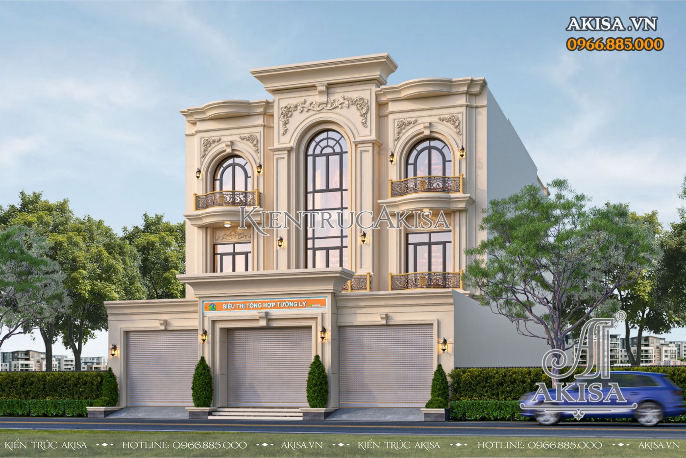 Nhà ở 3 tầng kết hợp kinh doanh (CĐT: ông Tưởng - Tuyên Quang) NVP321193