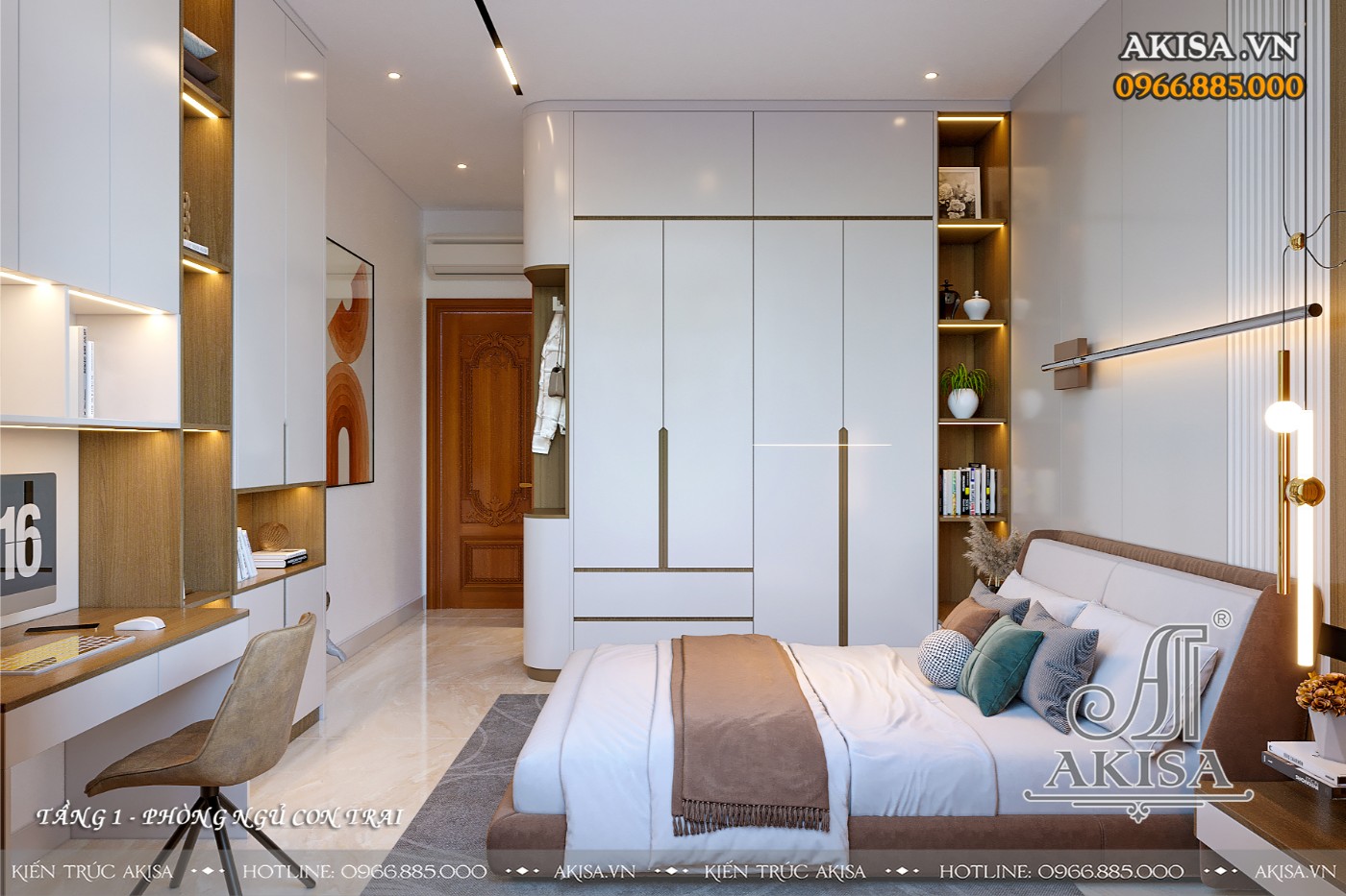 Mẫu nội thất biệt thự tân cổ điển gỗ gõ đỏ đẹp (CĐT: ông Quý - Quảng Trị) NT121188