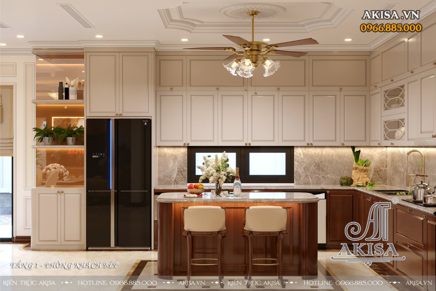 Thiết kế nội thất biệt thự đẹp (CĐT: ông Hùng - Hà Nội) NT321177