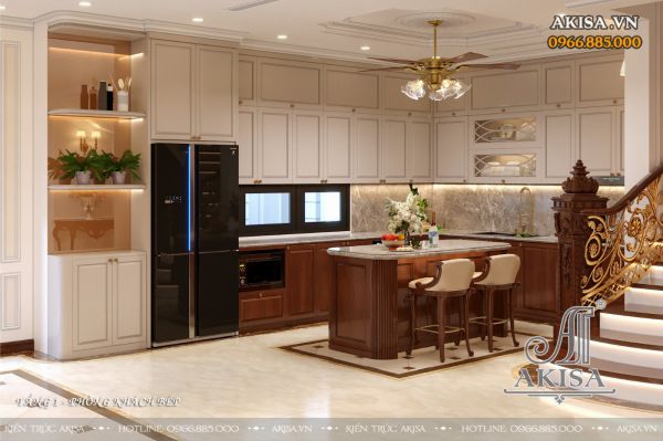 Thiết kế nội thất biệt thự đẹp (CĐT: ông Hùng - Hà Nội) NT321177