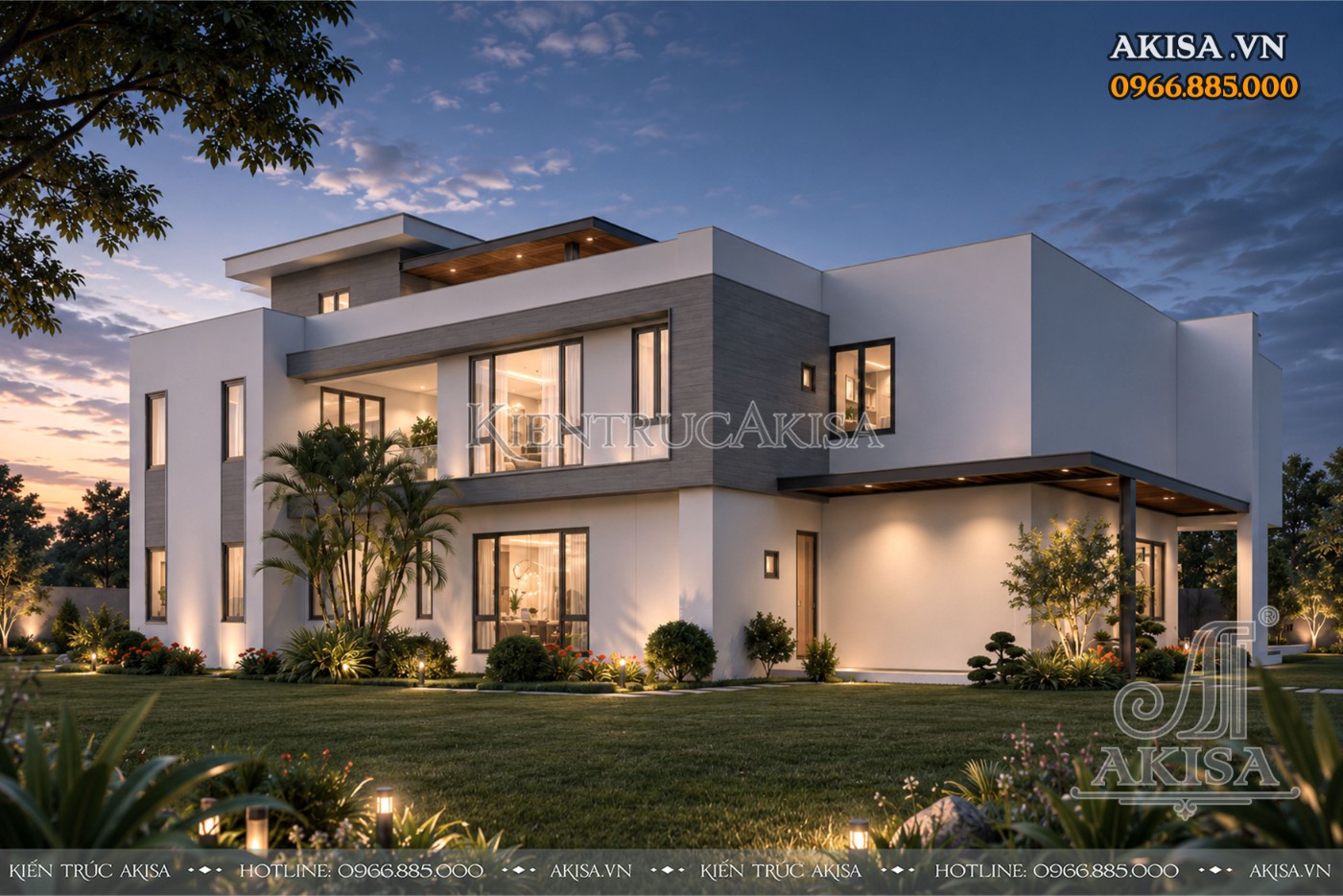 Villa nghỉ dưỡng 2 tầng (CĐT: ông Chung - Hòa Bình) BT211212