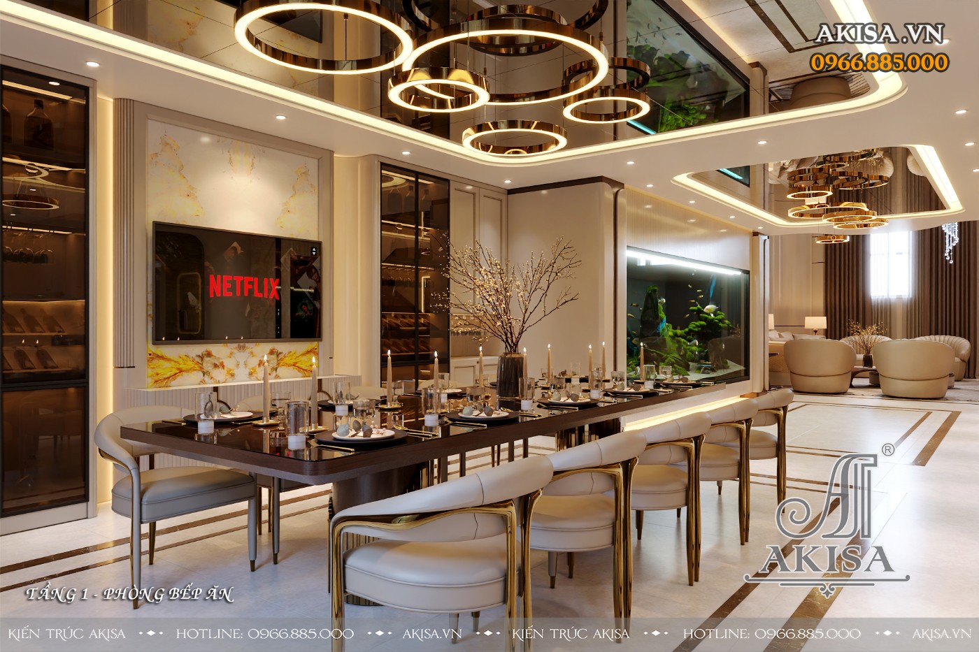 Thiết kế nội thất nhà phố phong cách Luxury (CĐT: ông Yên - Hà Nội) NT821159