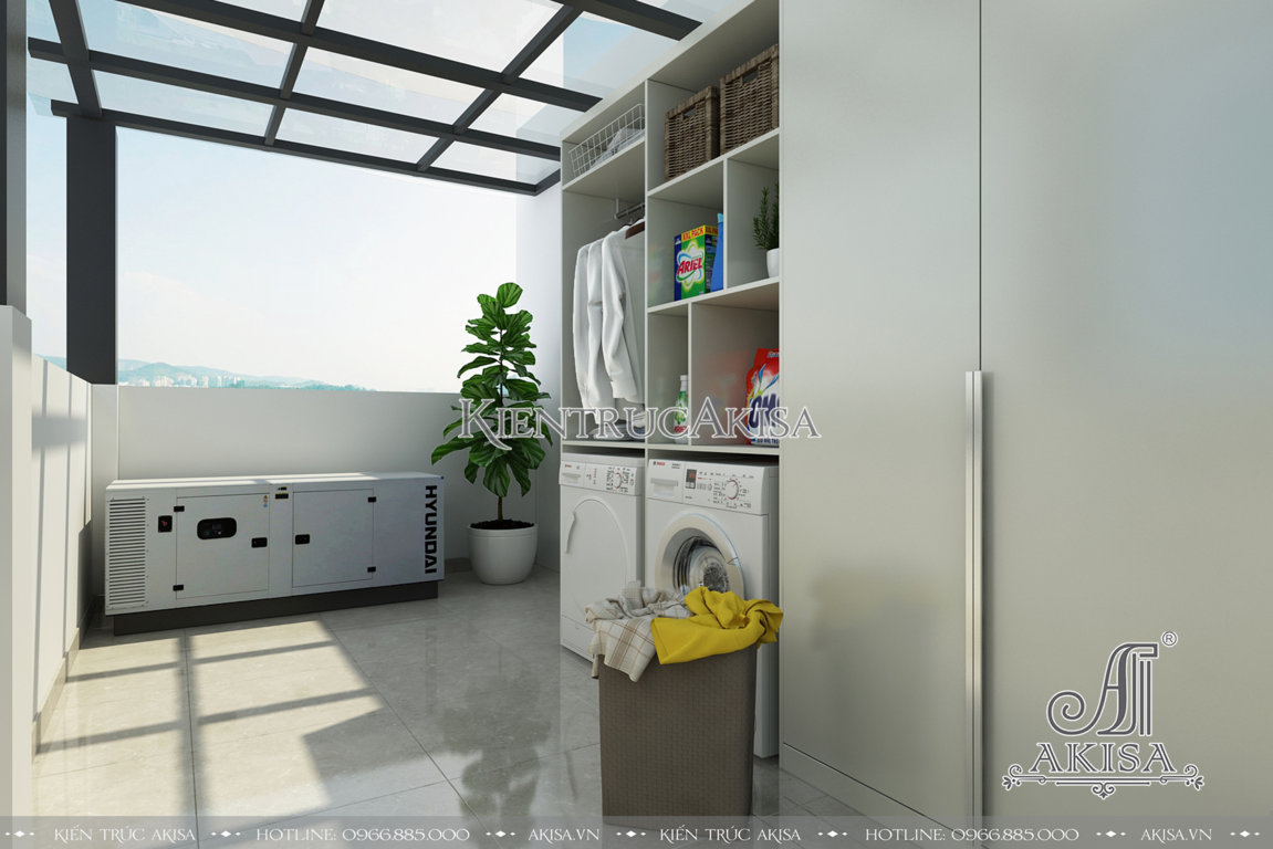 Thiết kế nội thất biệt thự đẹp hiện đại 3 phòng ngủ (CĐT: ông Đoàn - Kiên Giang) NT11024