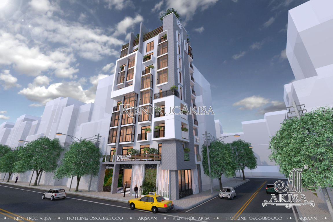 Thiết kế chung cư mini hiện đại (CĐT: bà Phương Anh - TP Hồ Chí Minh) KT91087