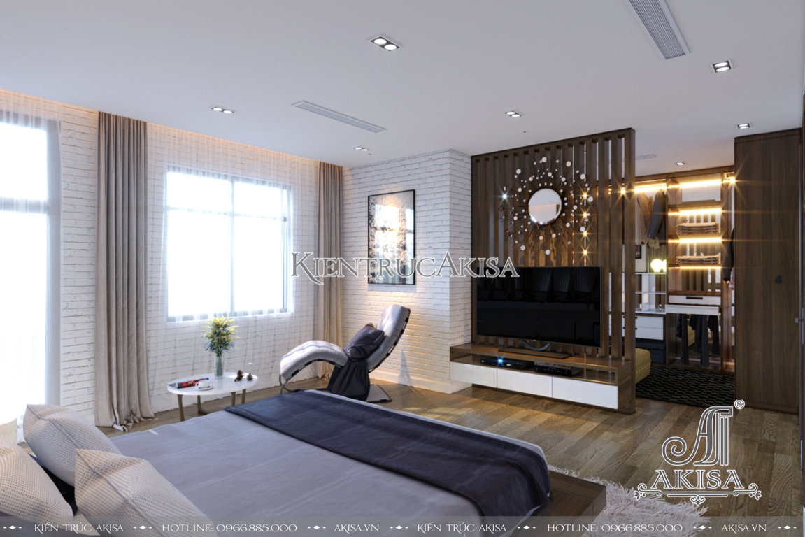 Thiết kế nội thất căn hộ PENTHOUSE hiện đại (CĐT: ông Minh - Nghệ An) NT21037