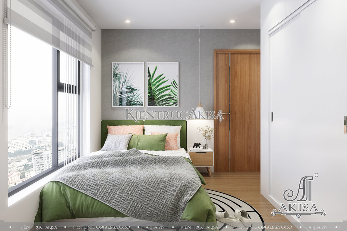 Thiết kế nội thất chung cư phong cách hiện đại (CĐT: ông Trung - Khánh Hòa) NT21012
