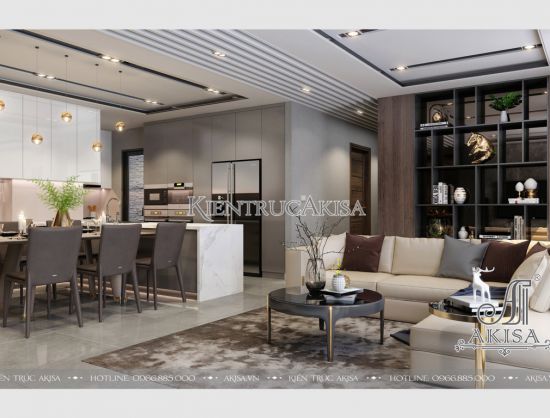 Thiết kế nội thất căn hộ chung cư cao cấp Park Hill (CĐT: bà Mai - Hà Nội) NT21013