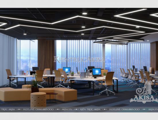 Bí quyết thiết kế nội thất văn phòng hiện đại đẹp (CĐT: ông Sơn - Hà Nội) NT31015