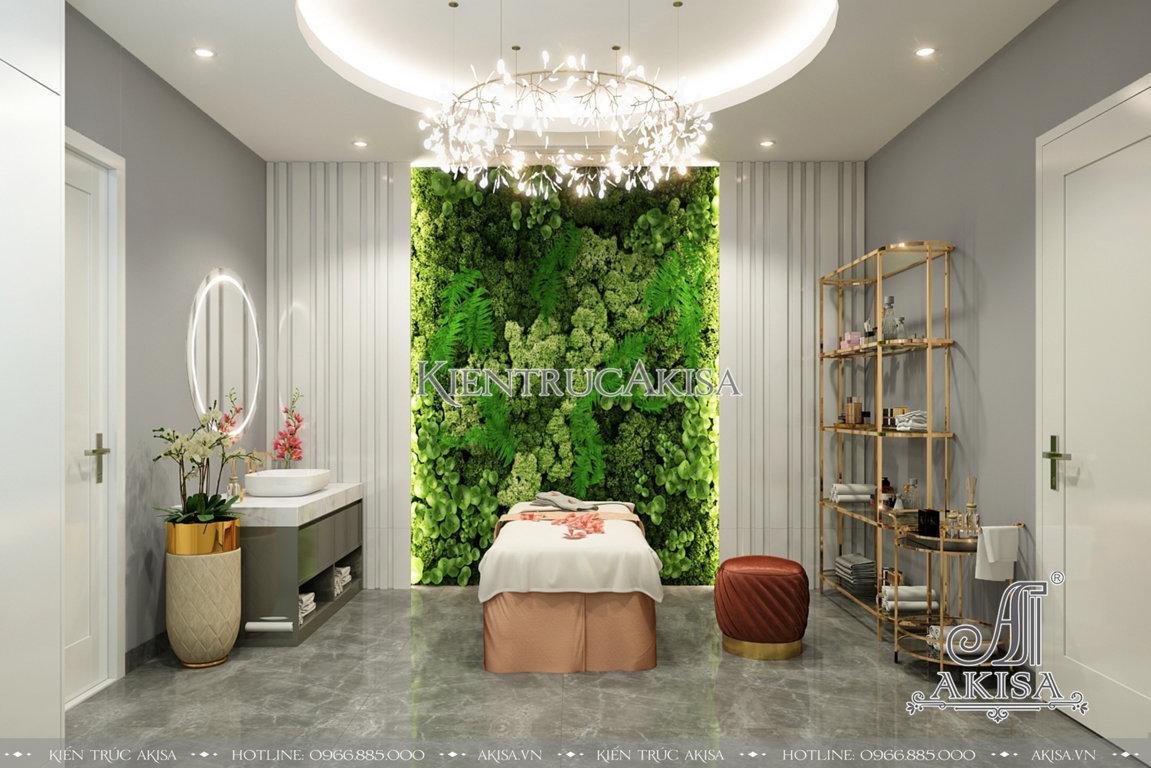 Thiết kế nội thất spa phong cách hiện đại (CĐT: bà Thúy - Hà Nội) NT41022