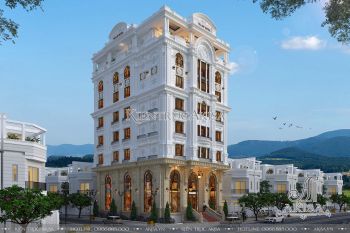Thiết kế khách sạn tân cổ điển (CĐT: ông Sáng - Quảng Ninh) KT82242