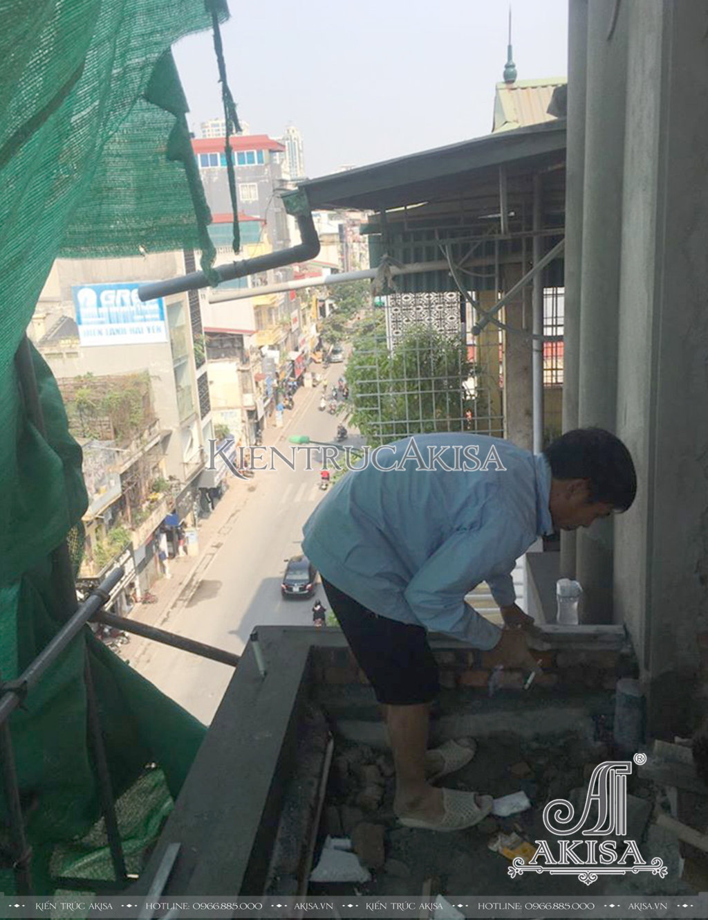 Giám sát thi công nhà phố tân cổ điển tại Hà Nội TC82268