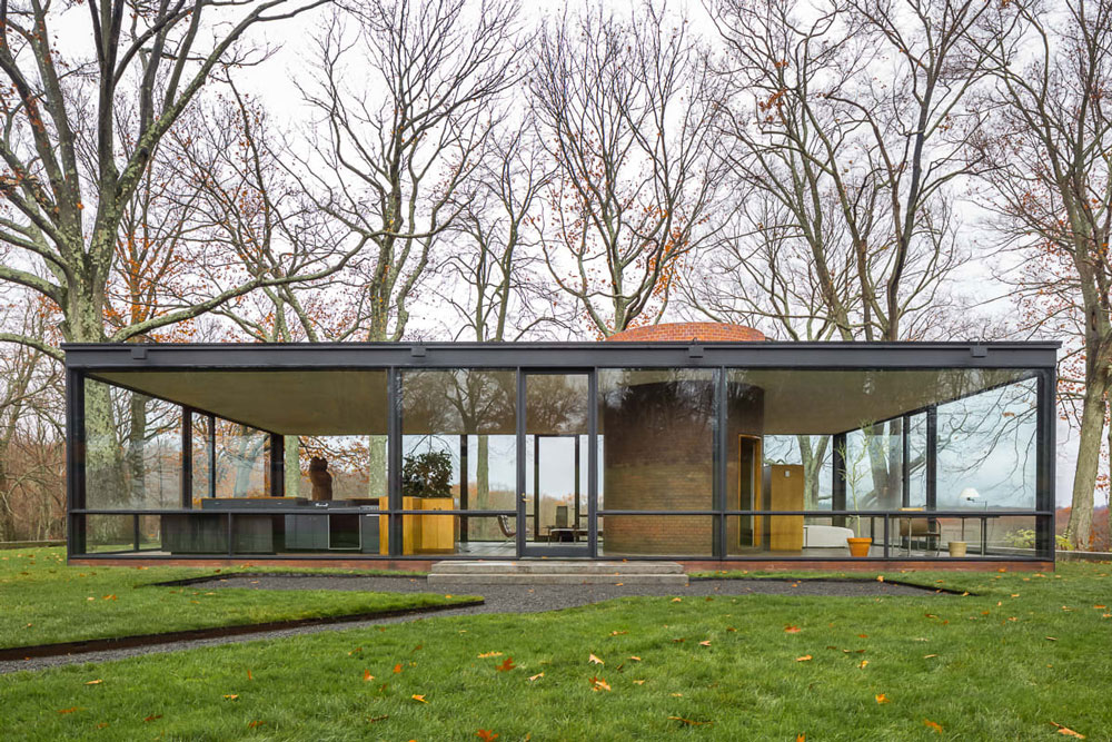 Glass House thiết kế bởi Philip Johnson