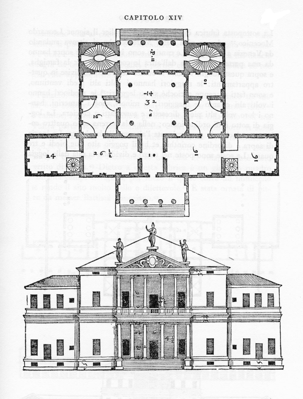Lối kiến trúc của Andrea Palladio đặt nền móng cho kiến trúc tân cổ điển sau này