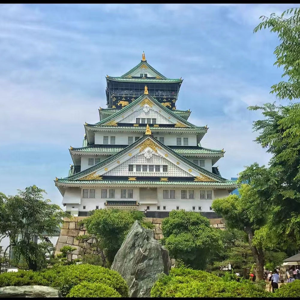 Lâu đài Osaka, Nhật Bản