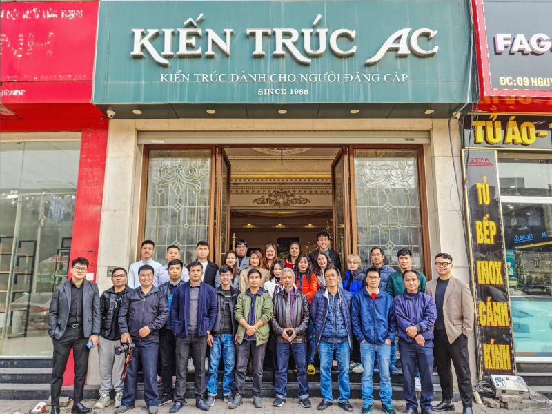 Kiến trúc AC quy tụ đội ngũ kiến trúc sư, kỹ sư tài năng, giàu kinh nghiệm