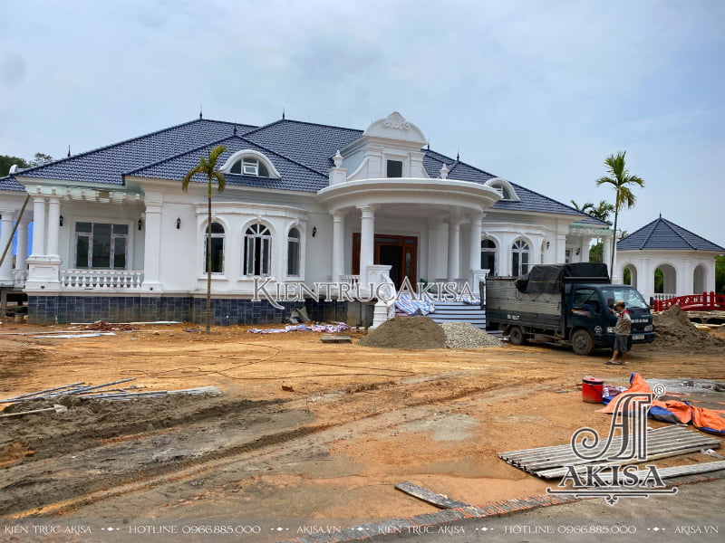 Độ dốc mái nhà đóng vai trò quan trọng trong quá trình thi công thiết kế