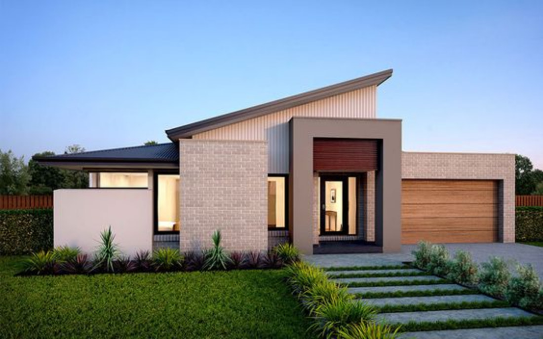Gam màu nâu gỗ sang trọng kết hợp cùng các mảng khối độc đáo tạo nên sự khác biệt cho căn nhà, mang đến không gian sống tiện nghi và hiện đại, thể hiện cá tính của gia chủ.