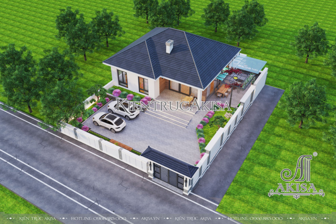 Hướng cồng cùng chiều với hướng nhà