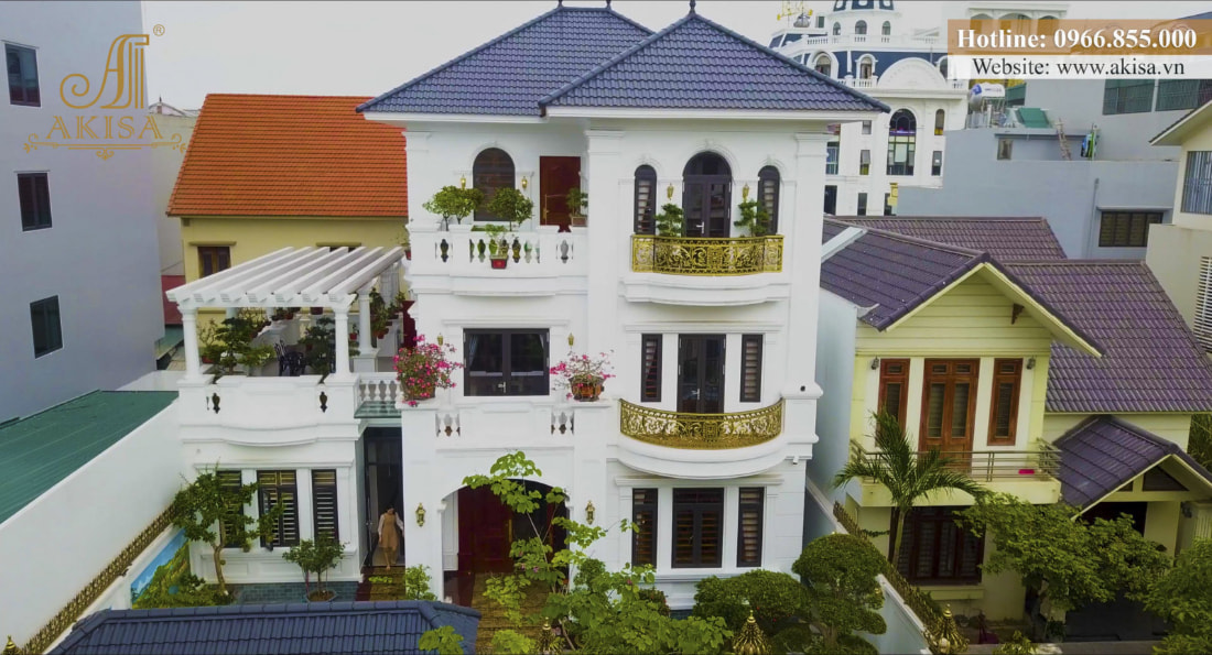 Hình ảnh thi công hoàn thiện biệt thự 3 tầng của gia đình bà Cầm tại Quảng Ninh đảm bảo đúng tiến bộ, đúng thiết kế ban đầu mà chủ đầu tư và KTS Akisa thống nhất