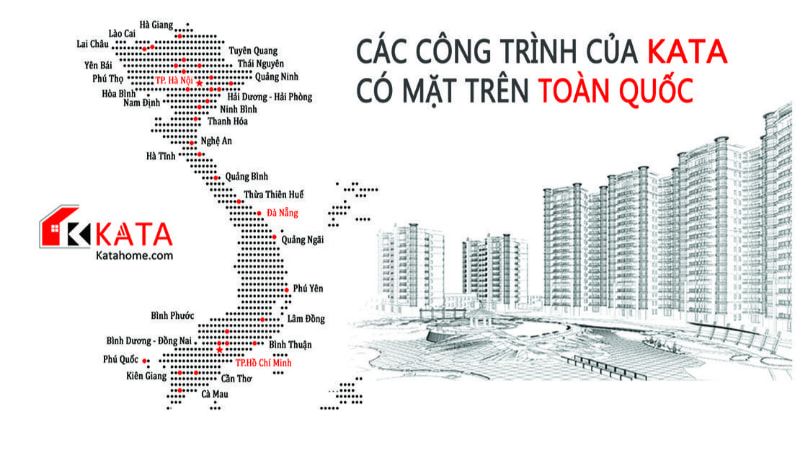 Sự lớn mạnh của Kiến trúc KATA là minh chứng cho uy tín, chất lượng dịch vụ chuyên nghiệp