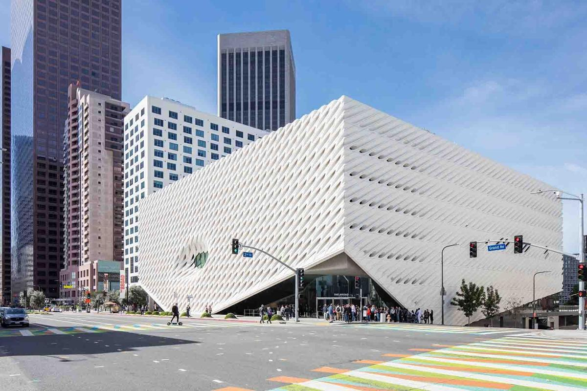 Bảo tàng nghệ thuật đương đại The Broad tuyệt đẹp tại Los Angeles