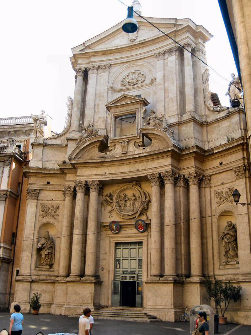 Tòa San Marcello al Corso do Carlo Fontana thiết kế