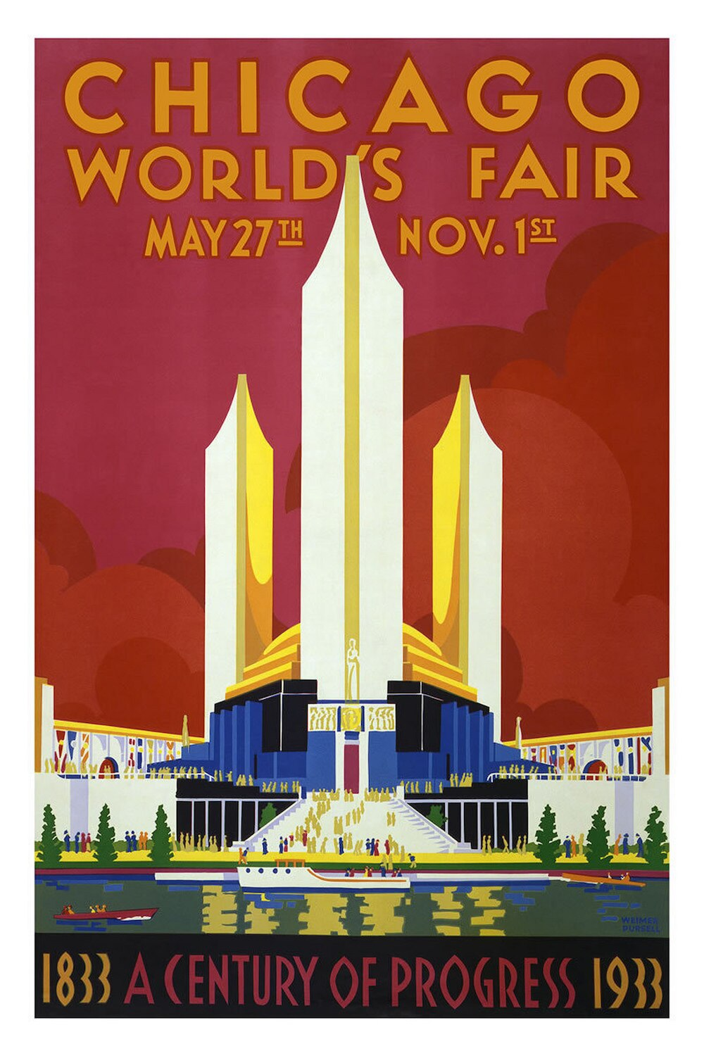 Áp phích Hội chợ thế giới Chicago (1933)