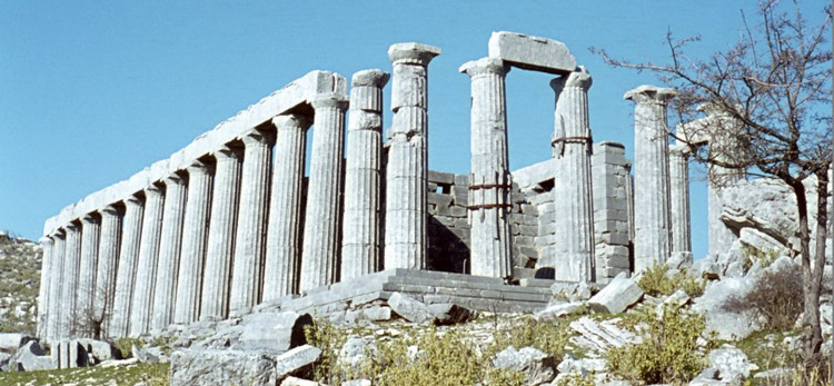 Đền thờ thần Apollo ở Bassae 