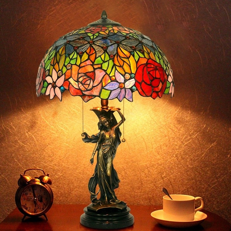 Chiếc đèn Tiffany mang đặc trưng của Art Nouveau