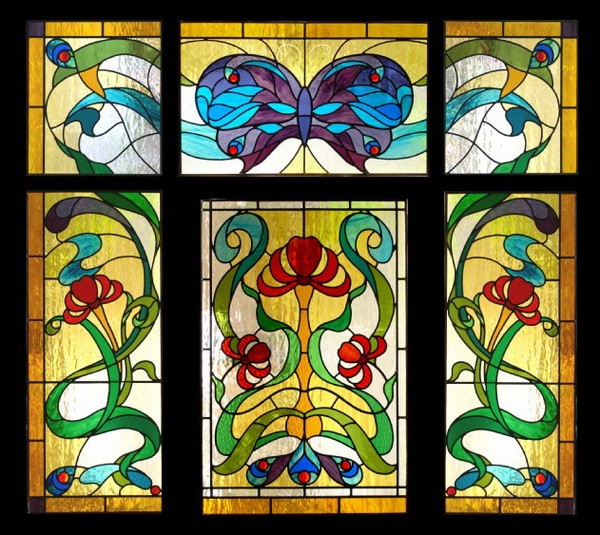 Họa tiết trang trí đặc trưng của Art Nouveau