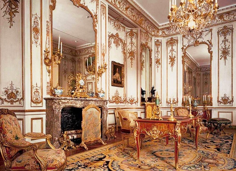 Hình ảnh nội thất thiết kế theo phong cách Baroque