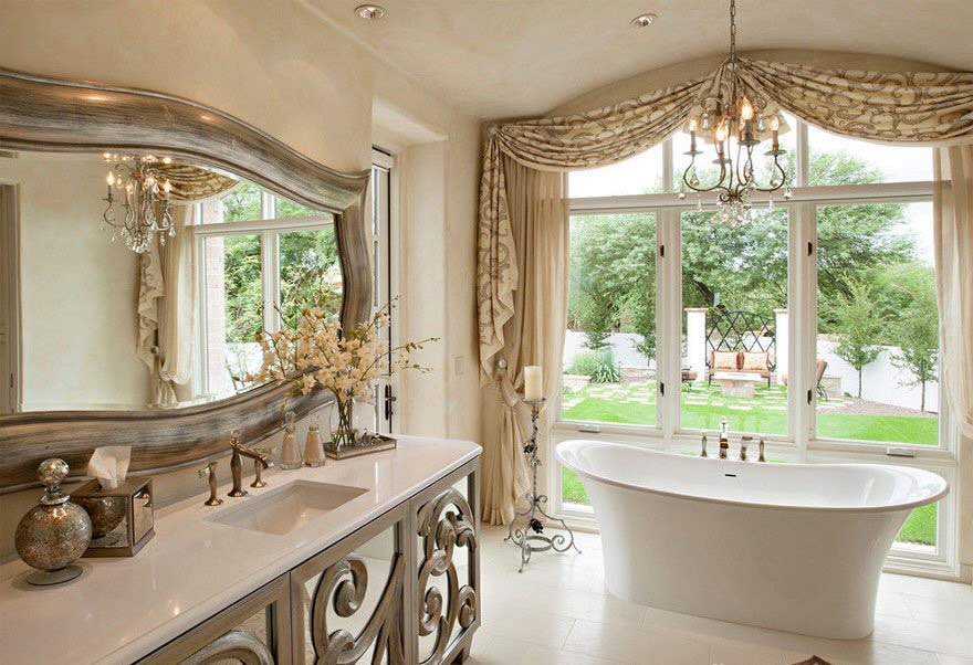 Phòng tắm thiết kế theo phong cách Baroque