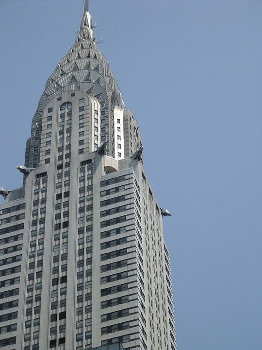 Tòa nhà Chrysler - New York tiêu biểu cho phong cách Art Deco