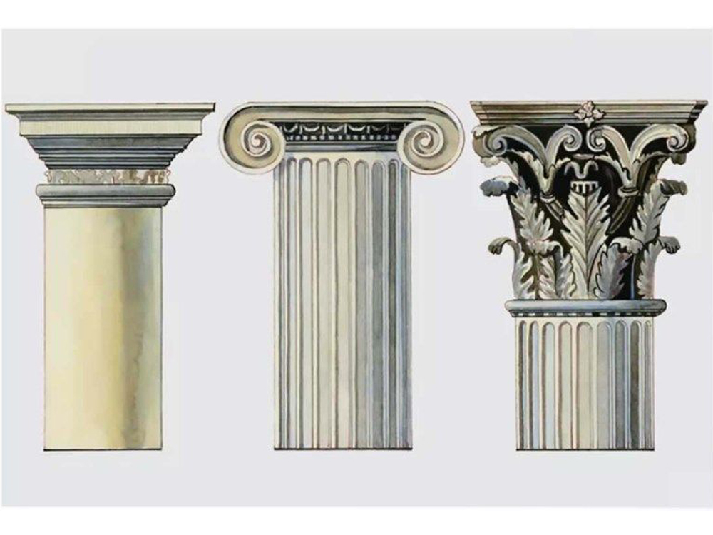 Các kiểu cột tiêu biểu trong kiến trúc Roman