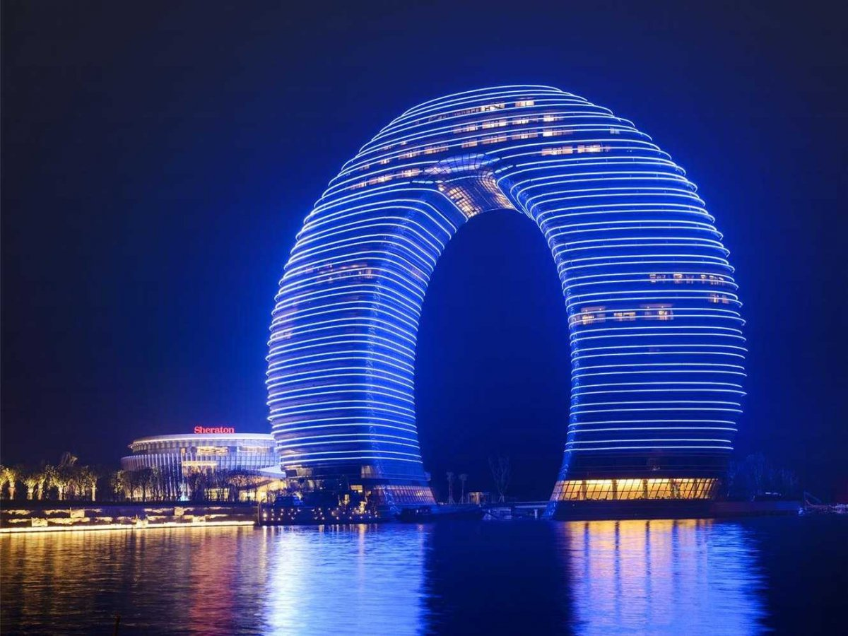 Công trình kiến trúc sáng tạo độc đáo của Trung Quốc