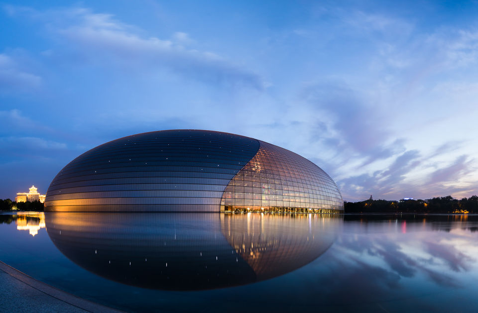 Quả trứng khổng lồ - đặc trưng kiến trúc Trung Quốc