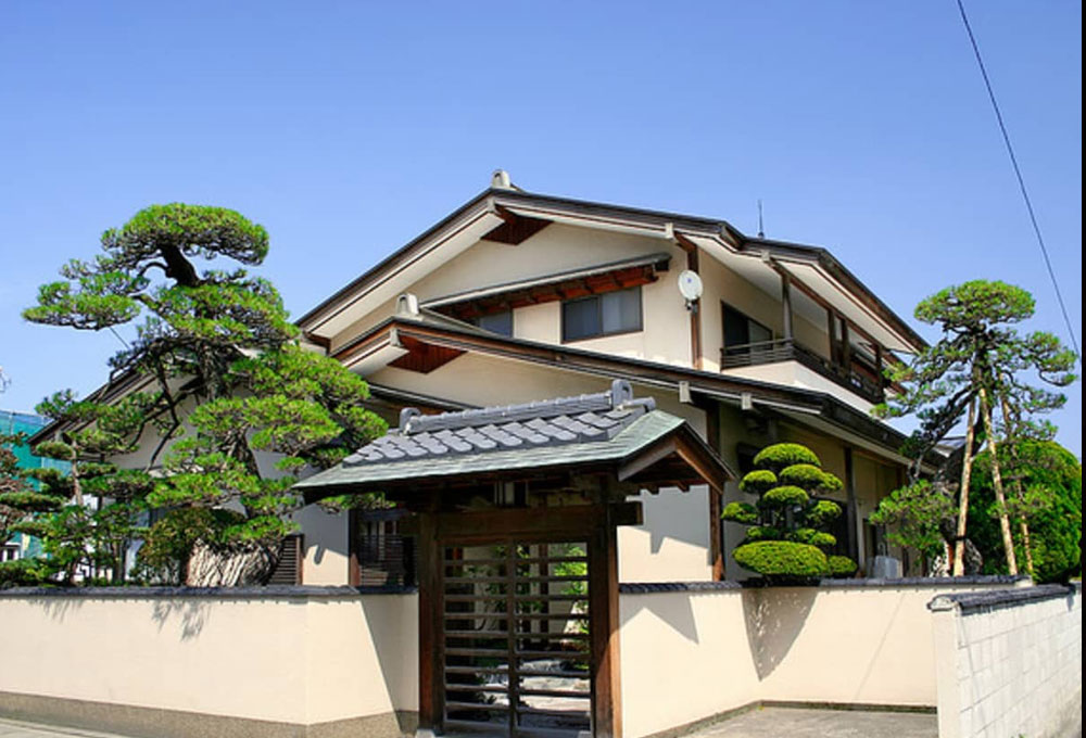 Mẫu nhà ở Nhật Bản hiện đại độc đáo 