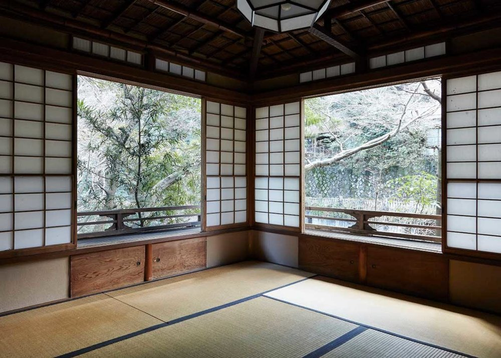 Hình ảnh Shoji sử dụng trong nhà ở kiến trúc truyền thống ở Nhật
