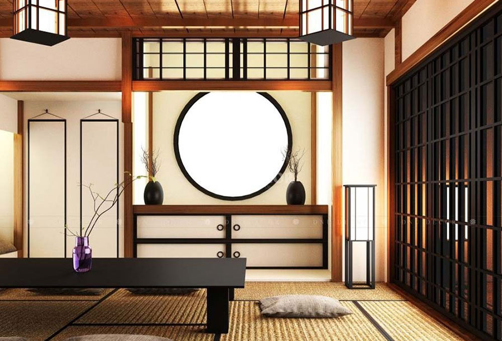 Nội thất trong kiến trúc tối giản Nhật Bản