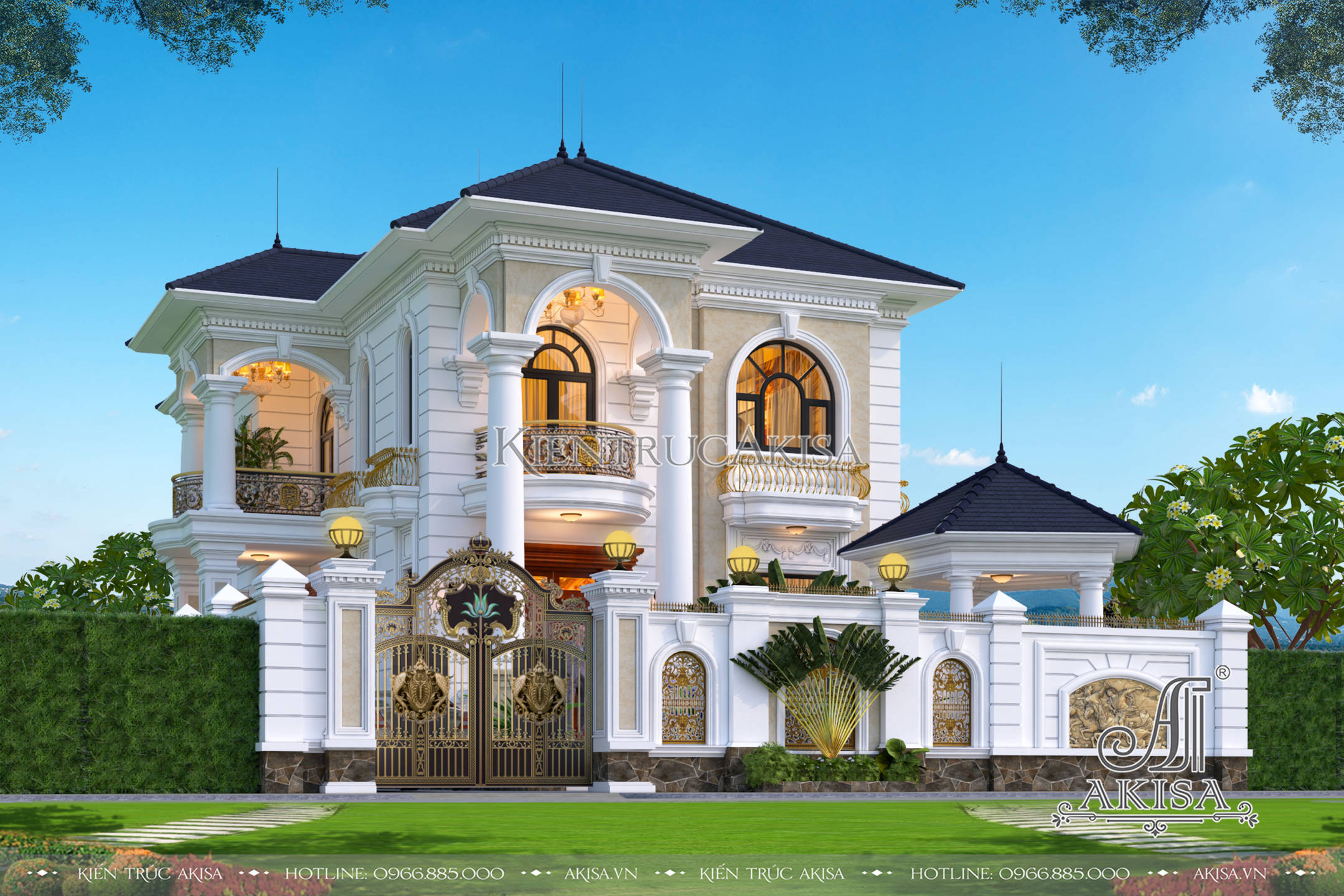 mẫu nhà 2 tầng hot nhất  Kiến trúc Luxviet  Luxury Việt Nam