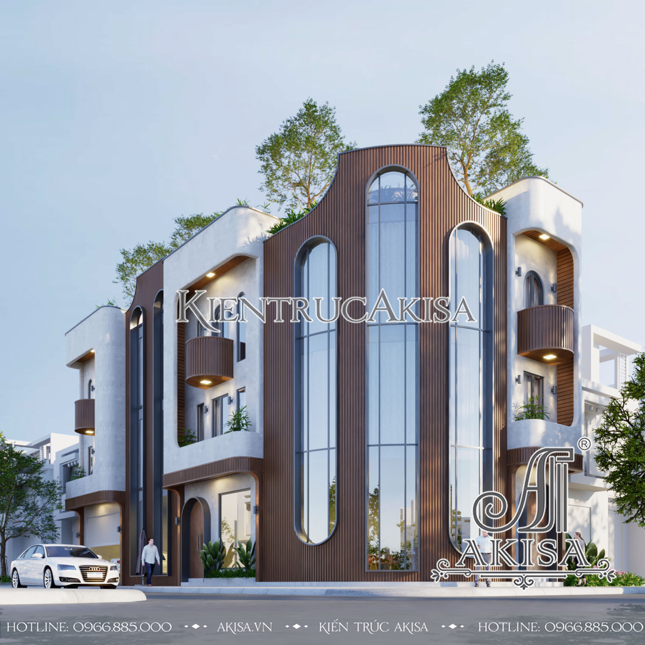 Khám phá và chiêm ngưỡng mẫu thiết kế nhà lô góc 3 tầng hiện đại đẹp ấn tượng tại Cà Mau